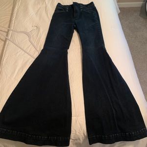 Free people bell bottom jeans